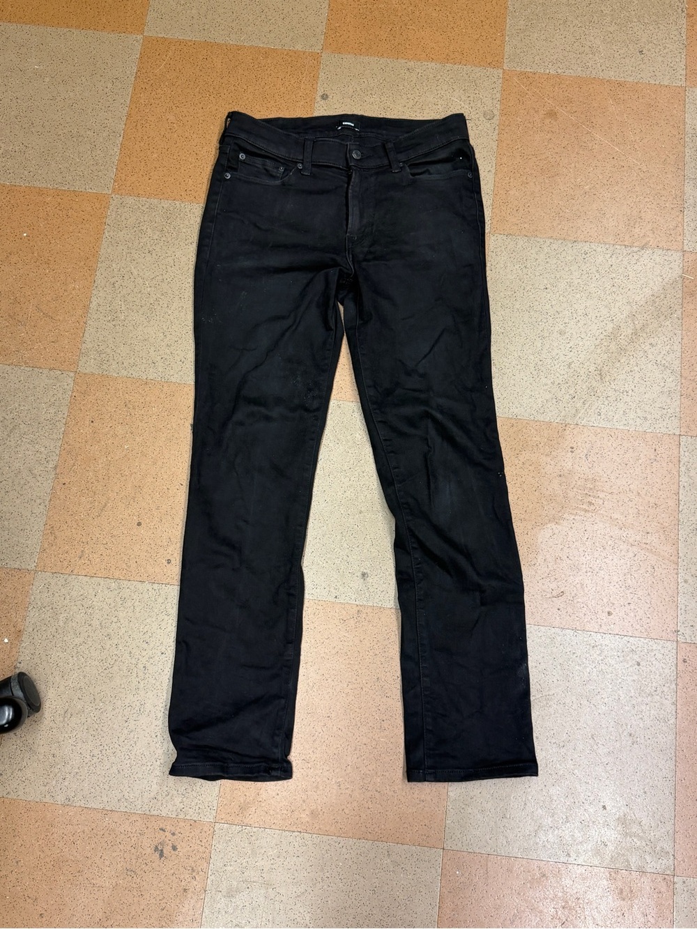 Lot of 5 Express Men's Slim Straight Jeans 28x32
